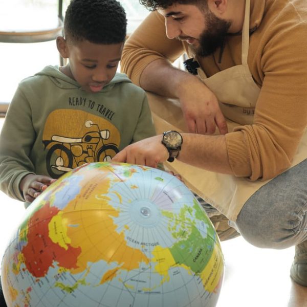 globe terrestre - monde - géographie - apprentissage -